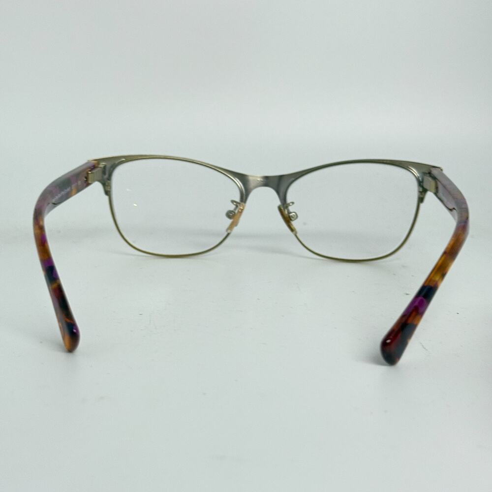 Coach HC5074 9241 Satin Purple Gold Purple Confetti 52 mm‎ Demo Lens H18957 - Picture 3 of 7